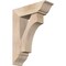 Ekena Millwork Westlake Traditional Smooth Bracket w/ Offset Brace, Douglas Fir, 7 1/2"W x 24"D x 32"H BKT0806X24X32WTL01SDF - alternate 1